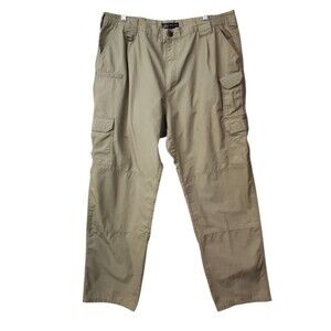 5.11 Tactical Pants Men's 40 X 34 Cargo Tan Khaki Utility #74273
